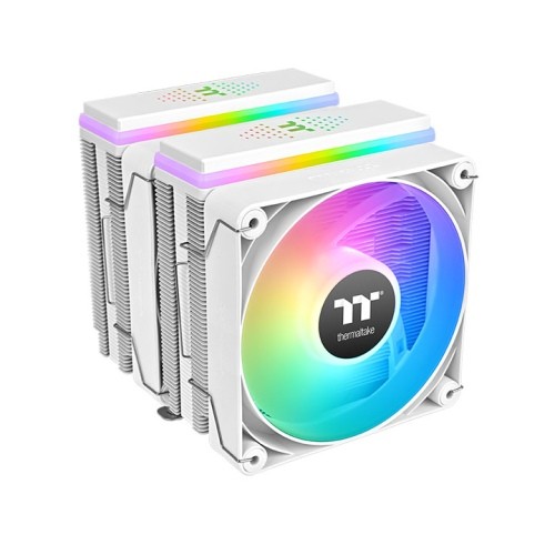 Chłodzenie procesora ASTRIA 600 ARGB Lighting (TDP 265W, 2x120mm) White 