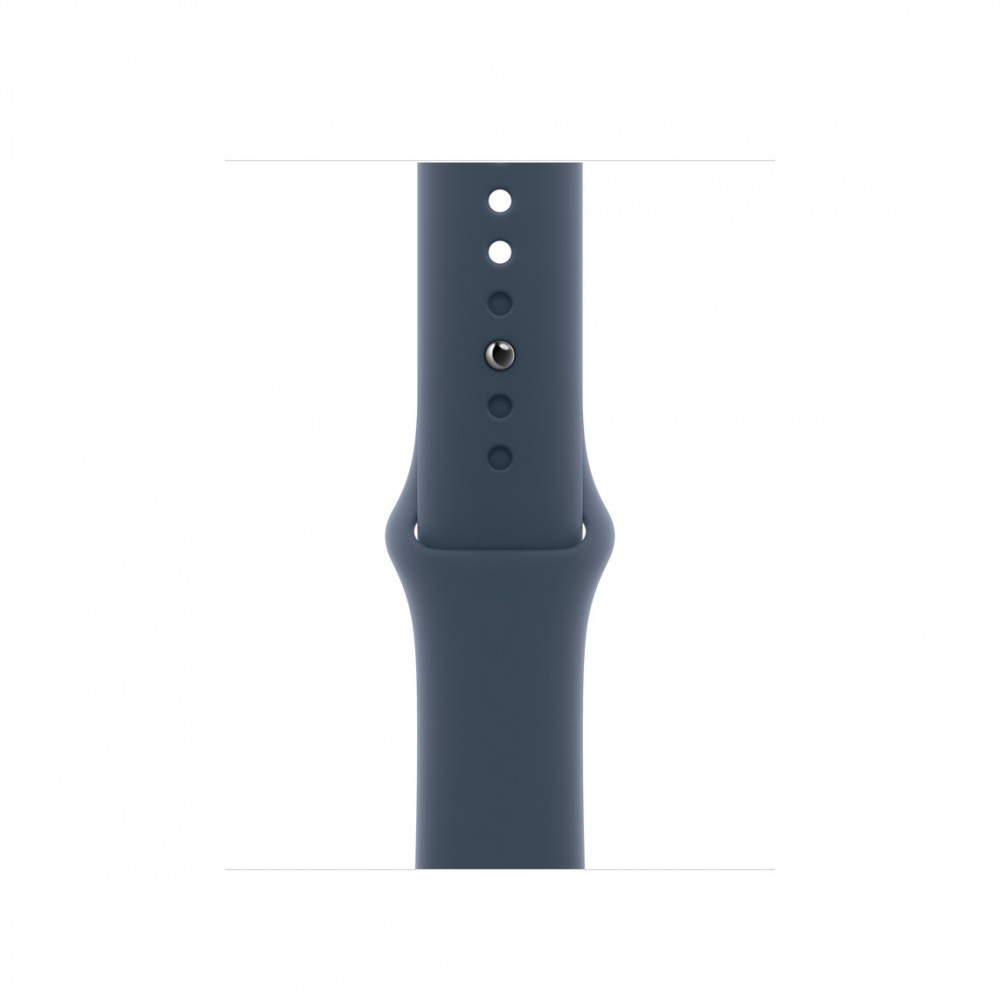 Pasek sportowy w kolorze sztormowego błękitu do koperty 41 mm - rozmiar S/M