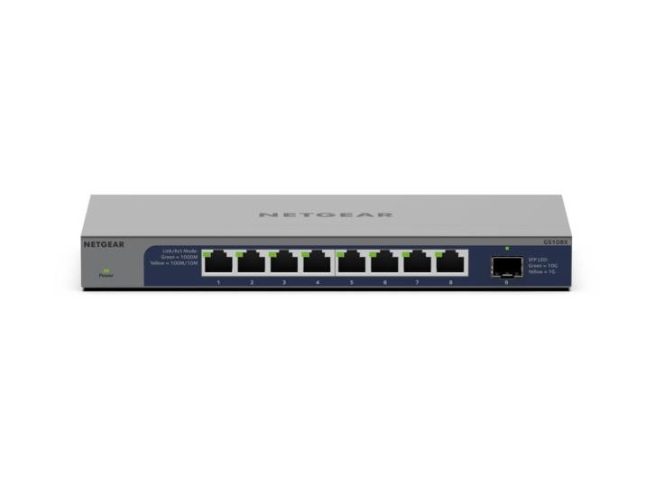 Przełącznik GS108X 8xGE 1xSFP+ 