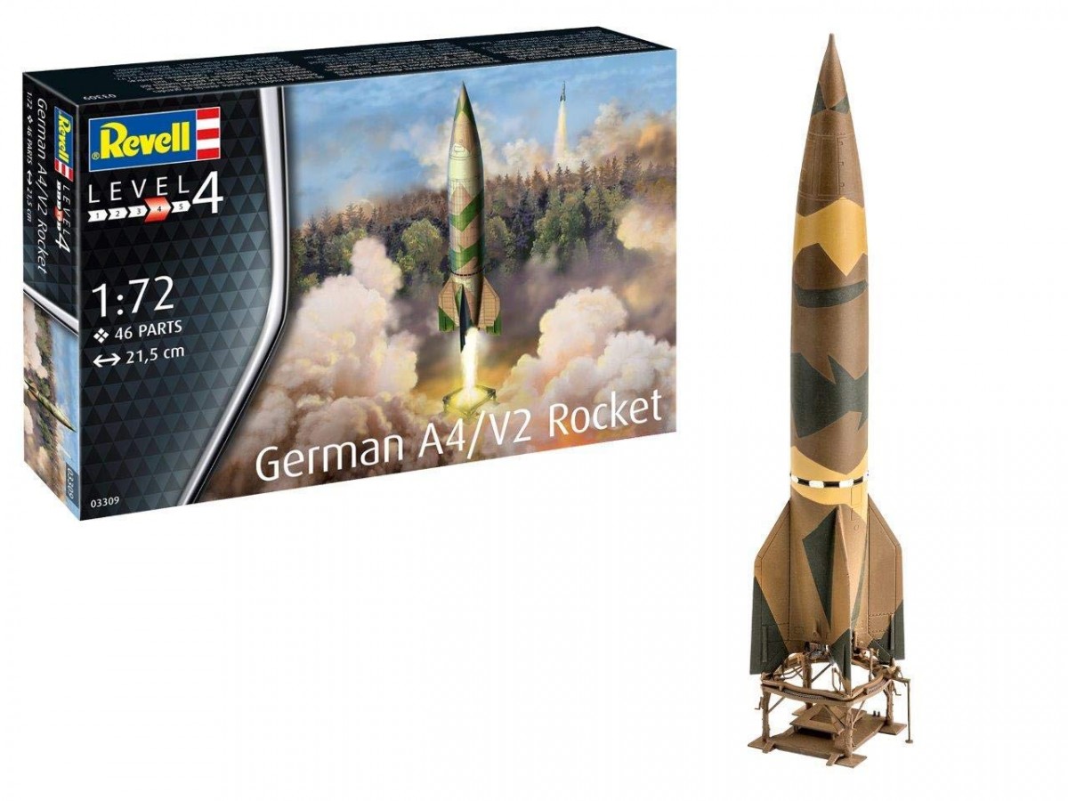 Model plastikowy Rakieta niemiecka A4/V2 