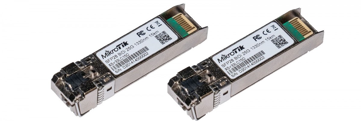 Zestaw modułów SFP1.25G 10GSF P+25G SFP28 XS+2733LC15D 
