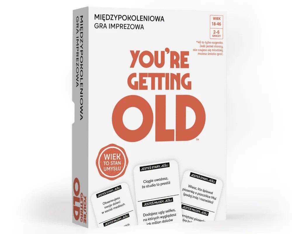 Gra Youre getting old, gra imprezowa