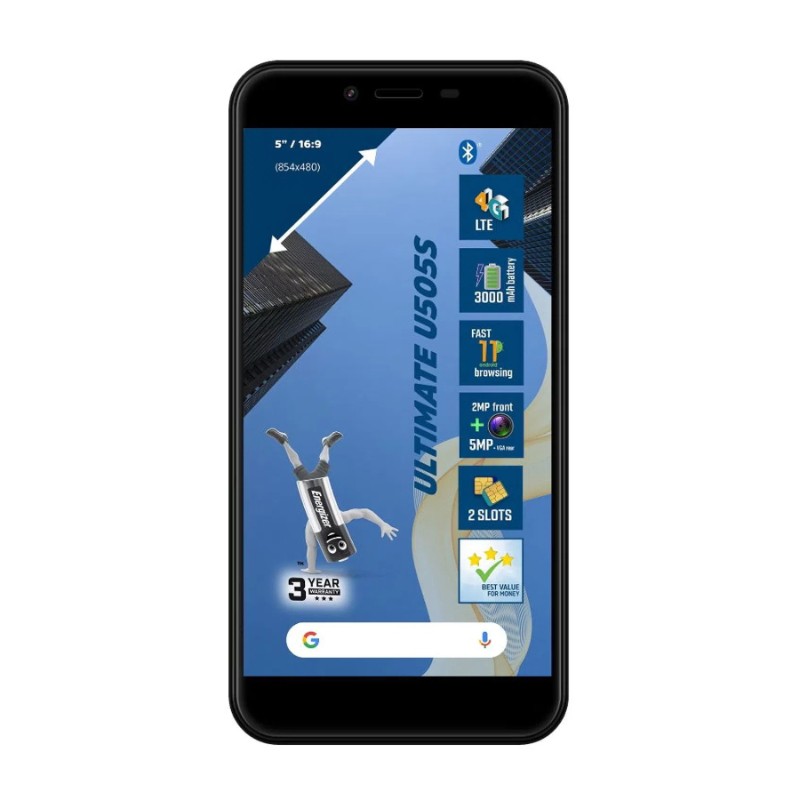 Smartfon Ultimate U505S 1GB RAM 16GB Dual Sim 