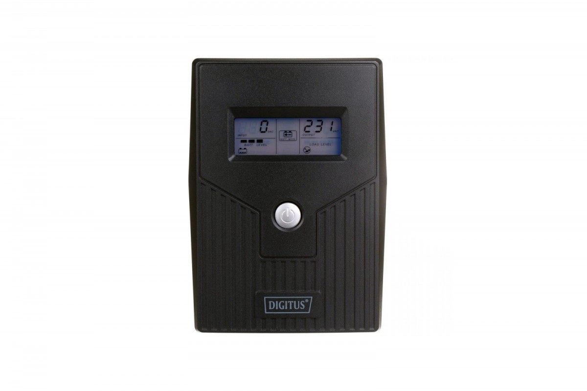 UPS Line-Ineractive LCD BASIC, 800VA/480W, 1x12V/9A, AVR, 2x Schuko CEE 7/3