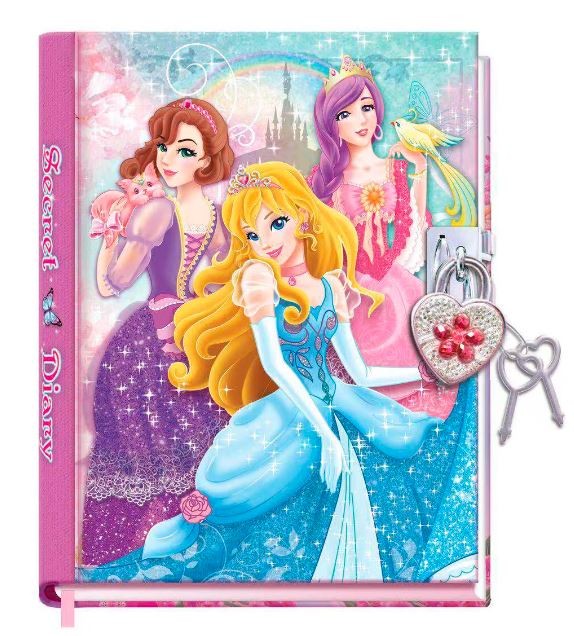 Pecoware Pamiętnik na kłódkę - Princess 