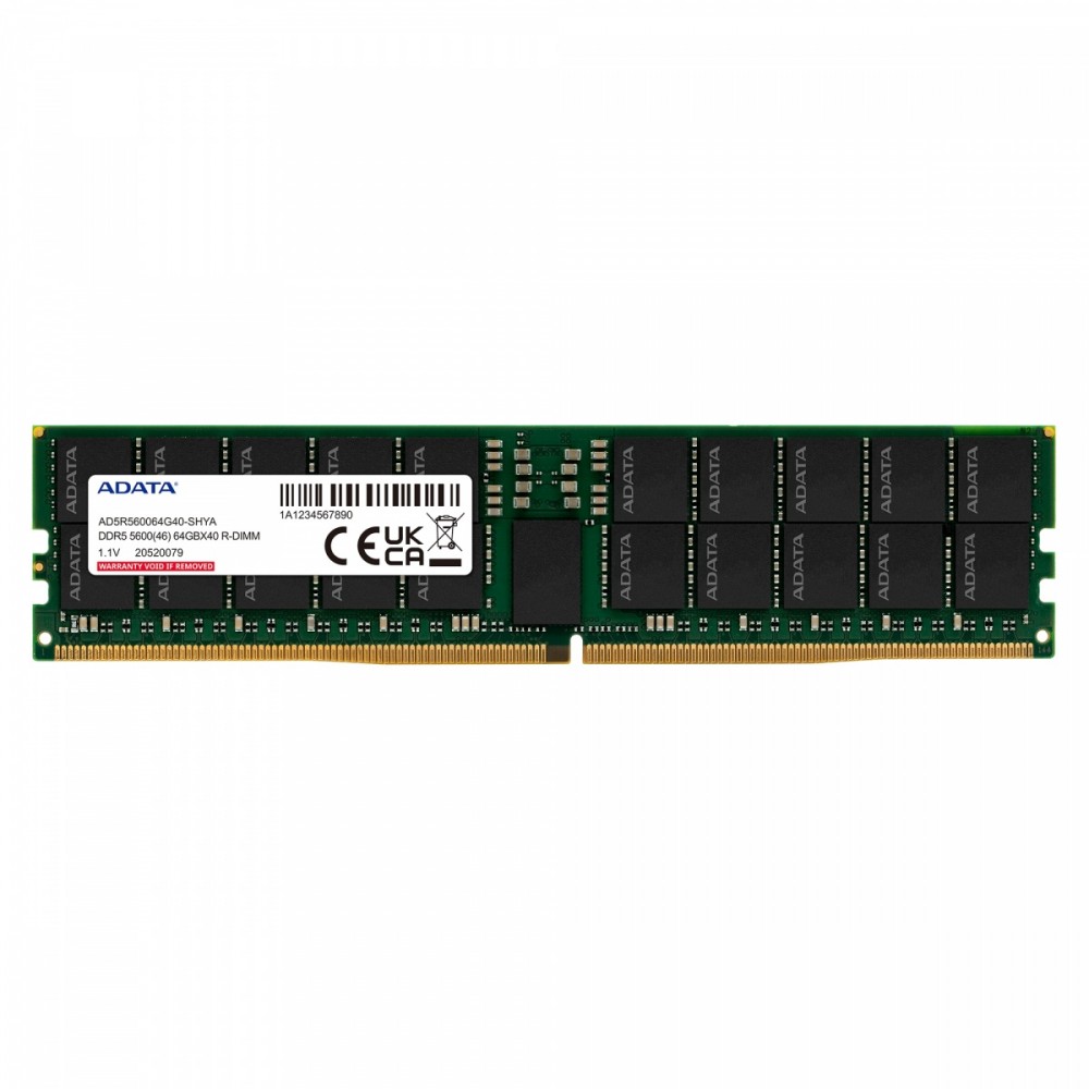 Pamięć serwerowa DDR5 5600 RDIMM 64GB CL46 ST (Hynix 4096x4)