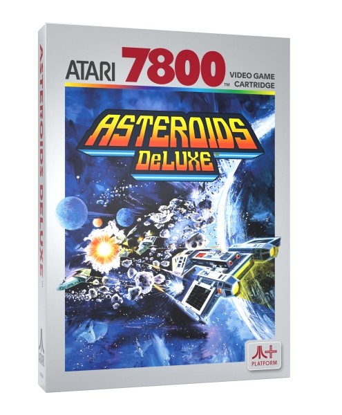 Gra Asteroids Deluxe (do Atari 7800+) Cartridge 