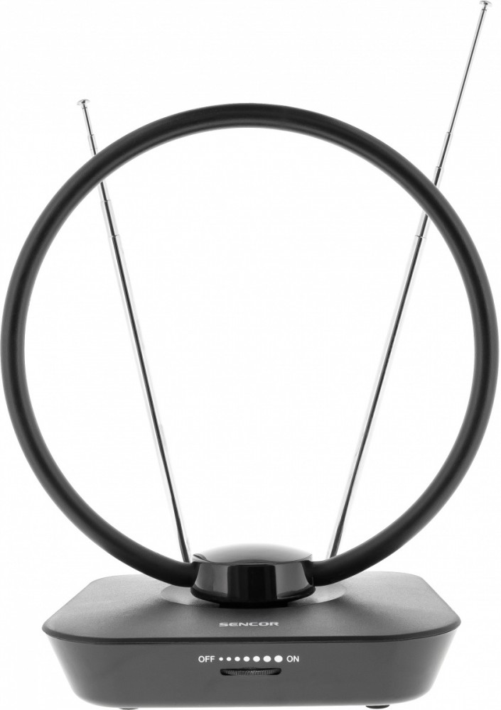 Antena wewnętrzna SDA 102 DVB-T2/T Zysk 20db,Imp 75 OHM,4G LTE 