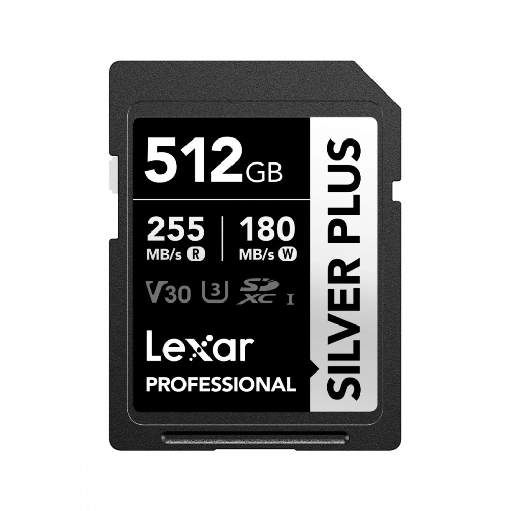 Karta pamięci PROFESSIONAL SILVER PLUS 512GB SDXC UHS-I 205MB/s