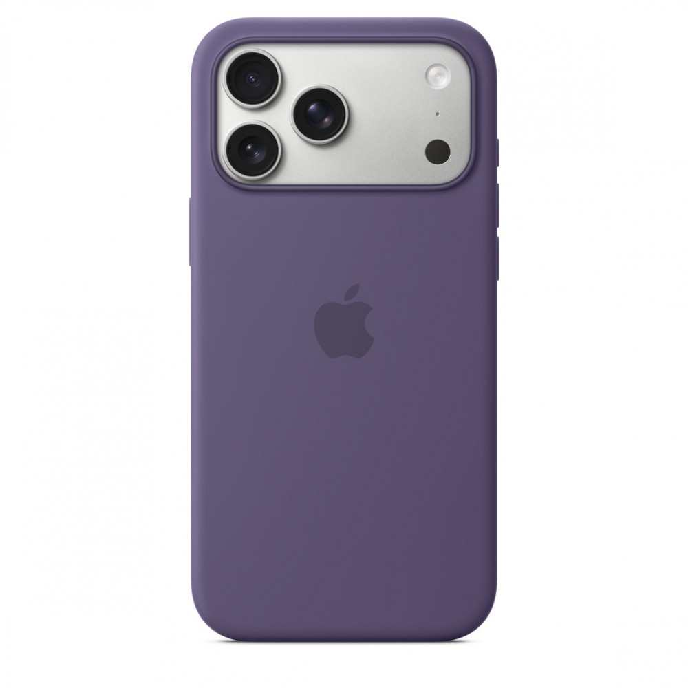 Etui silikonowe z MagSafe do iPhonea 17 Pro Max - mleczny fiolet