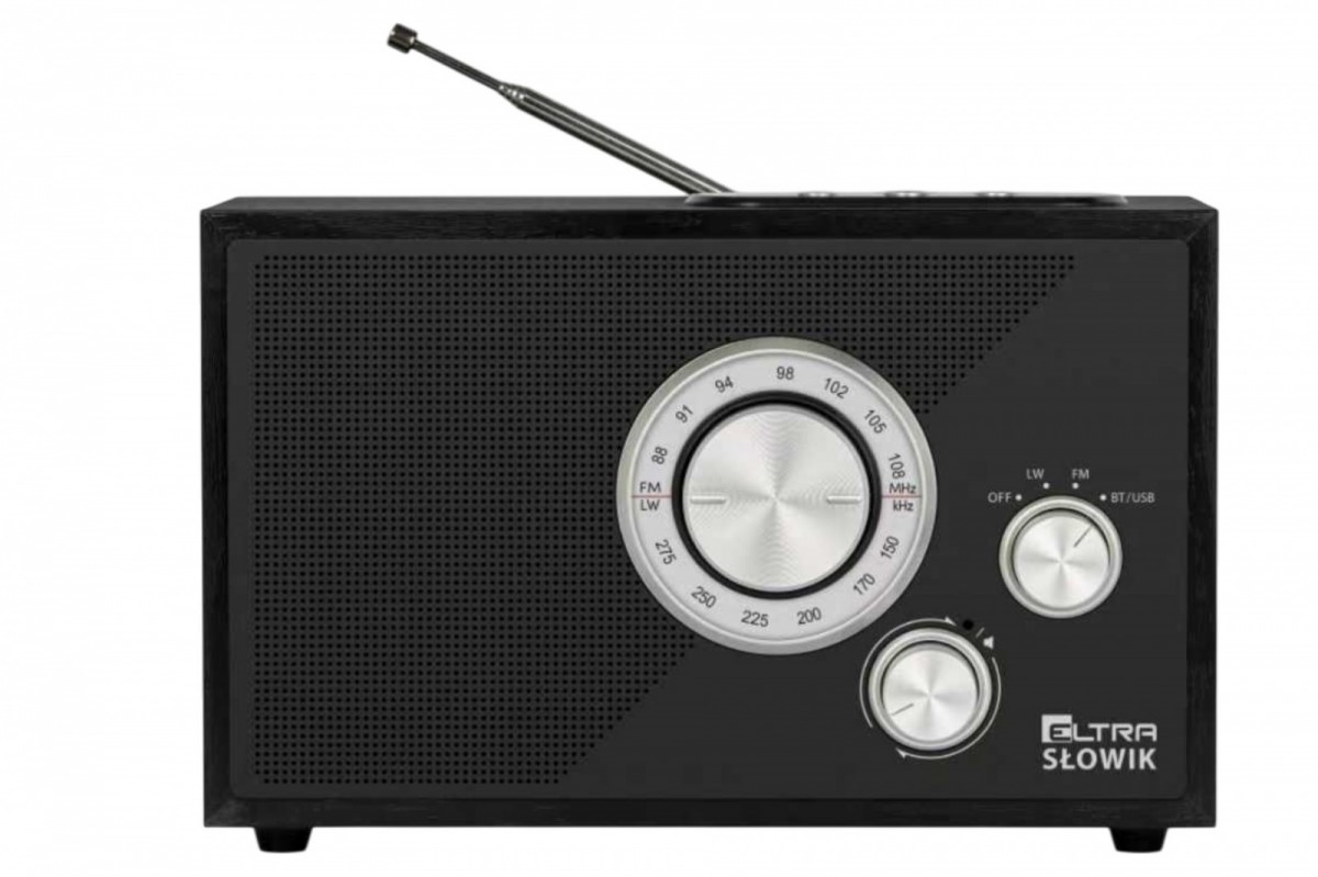 Radio OR SŁOWIK USB/BT czarny 