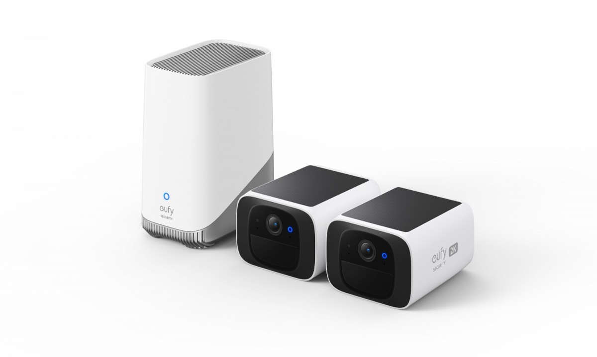 Zestaw Kamera Edge Security SoloCam S220 2-pak + HomeBase 3 EU 