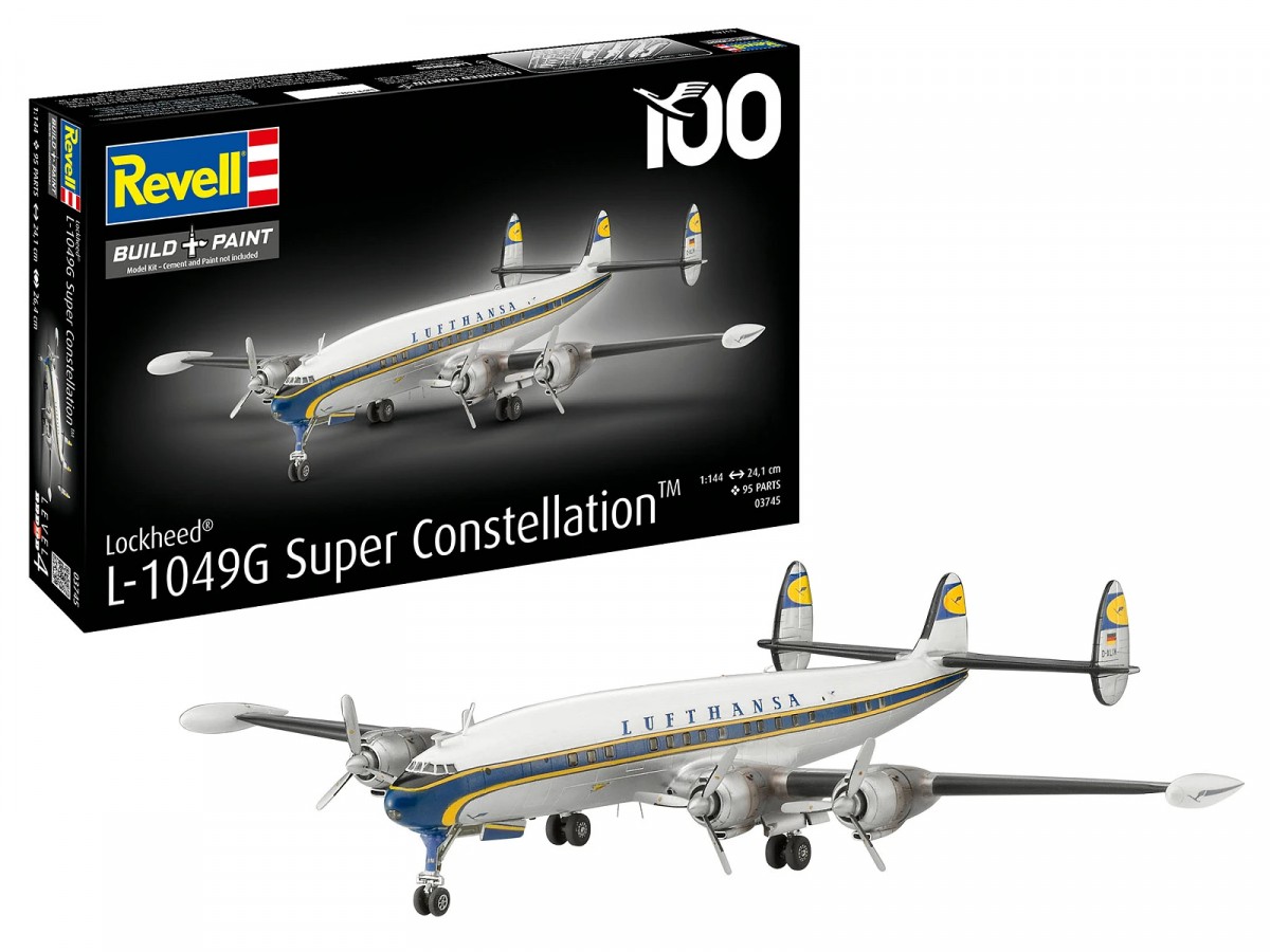 Model plastikowy Lockheed L.1049G Super Constellation Lufthansa 
