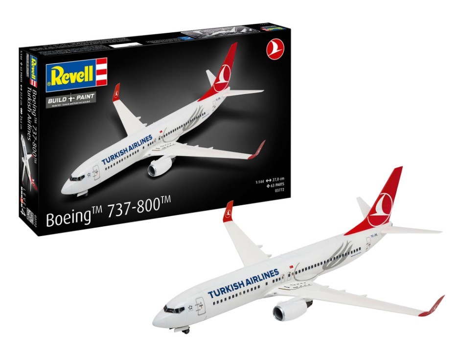 Model plastikowy Samolot Boeing 737-800 Turkish Air 1/144 