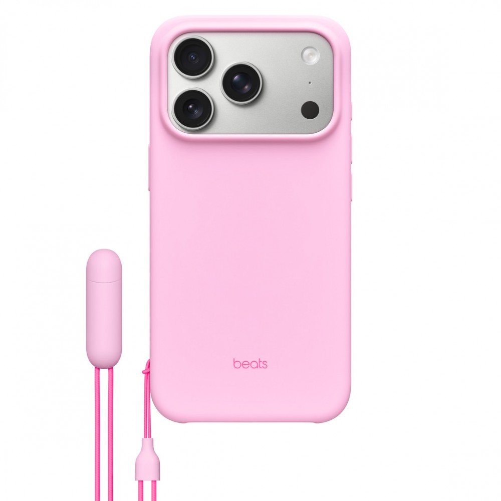 Etui z podpórką Beats Kickstand zgodne z MagSafe i panelem Sterowanie aparatem do iPhonea 17 Pro - opalowy różowy