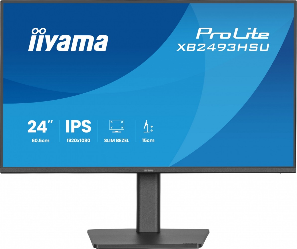 Monitor 23.8 cala XB2493HSU-B1 IPS.HDMI.DP.2x2W.USBx2, 350cd,1500:1,    HAS 150/PIVOT