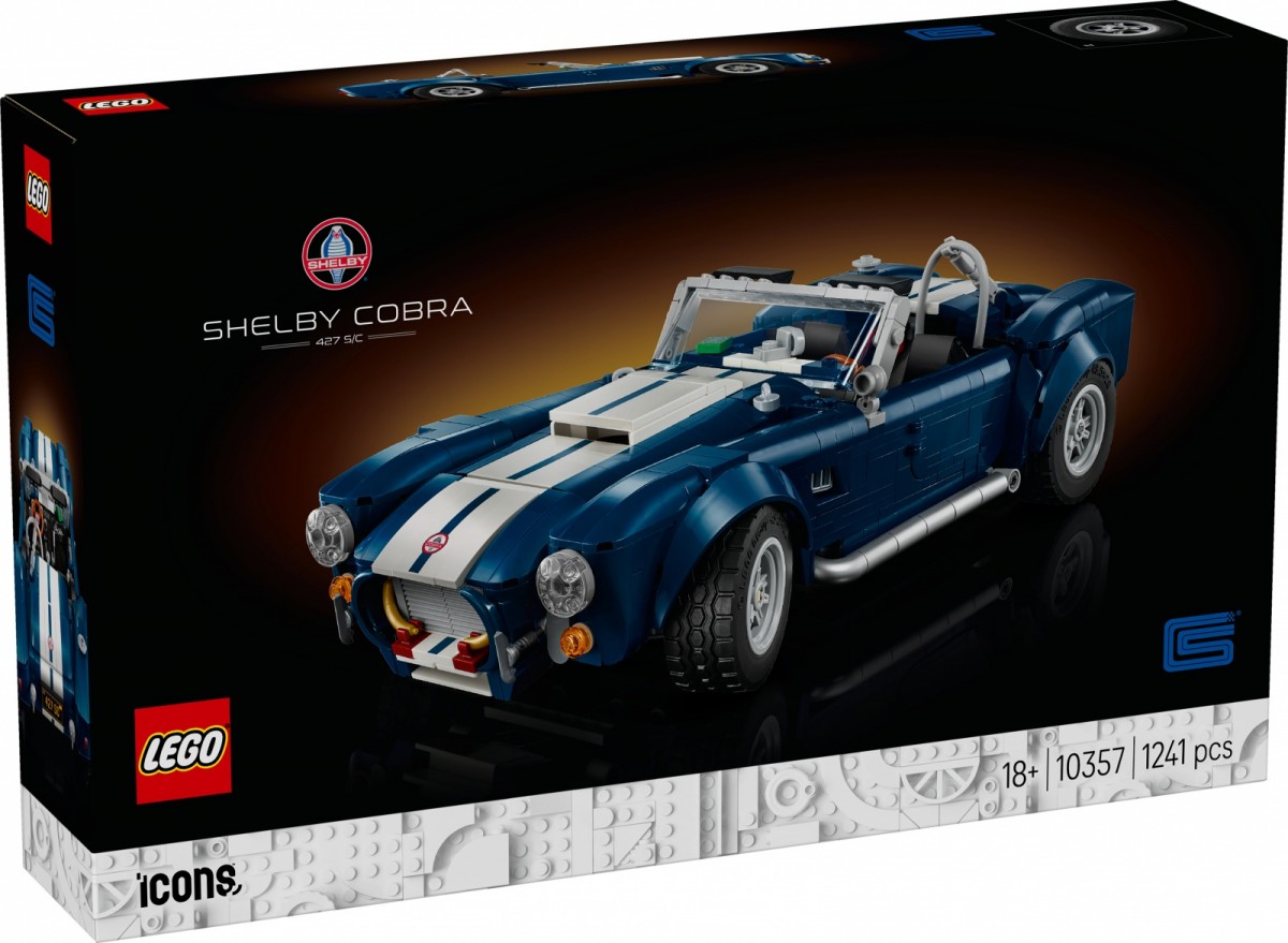 Klocki Icons 10357 Shelby Cobra 427 S/C 