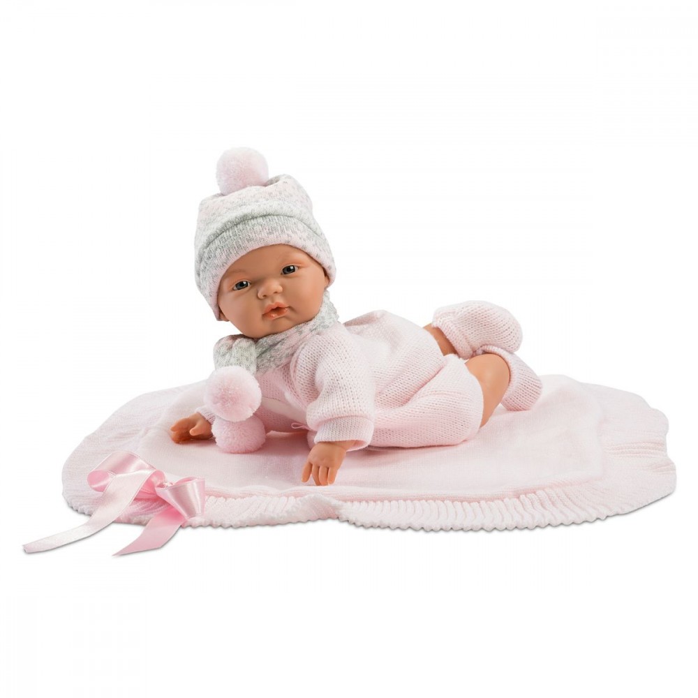 Lalka bobas  z dźwiękiem, płacze i mówi mama, papa
