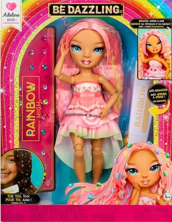 Lalka Rainbow High Be Dazzling, Adeline Rose 