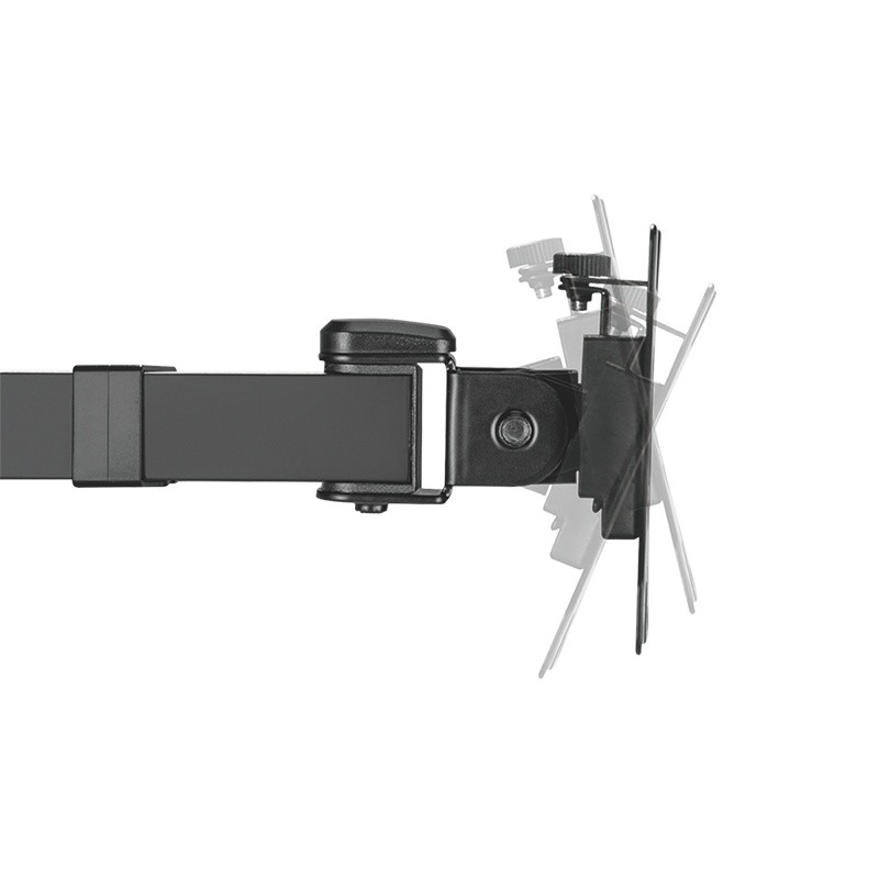 Uchwyt na 2 monitory,17 -32 cale, ramie 380mm,2x12kg 