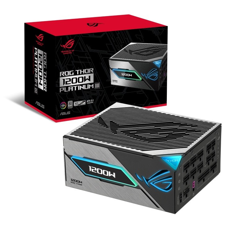 Zasilacz ROG THOR 1200W Platinum III 80+ Platinum