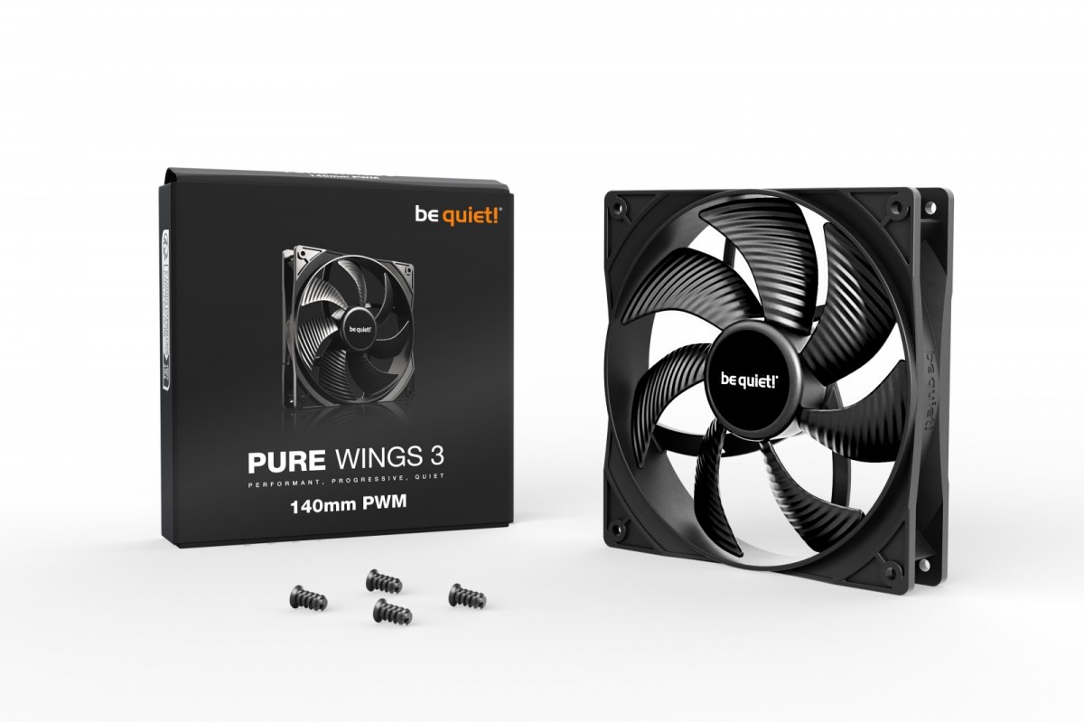 Wentylator Pure Wings 3 140 mm PWM 