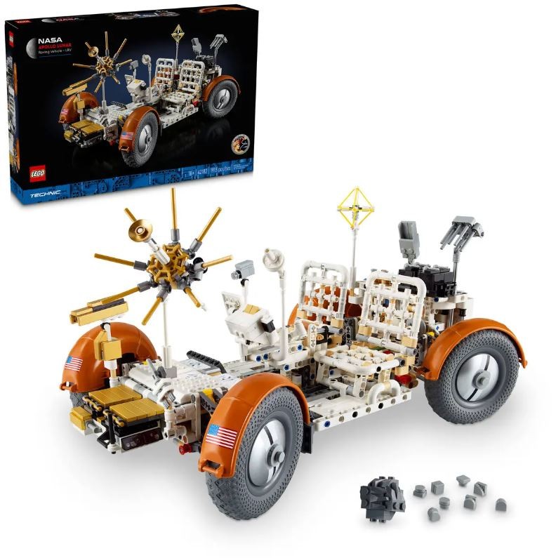 Klocki Technic 42182 NASA Apollo - pojazd LRV