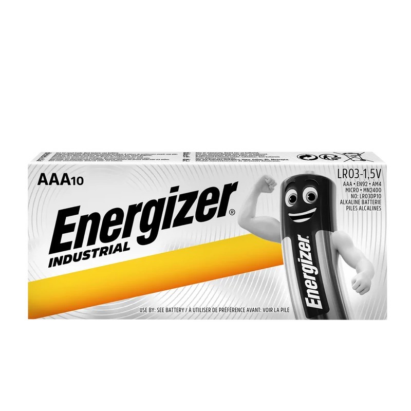 Bateria Industrial alkaliczna  AAA LR03 10 szt. Bulk