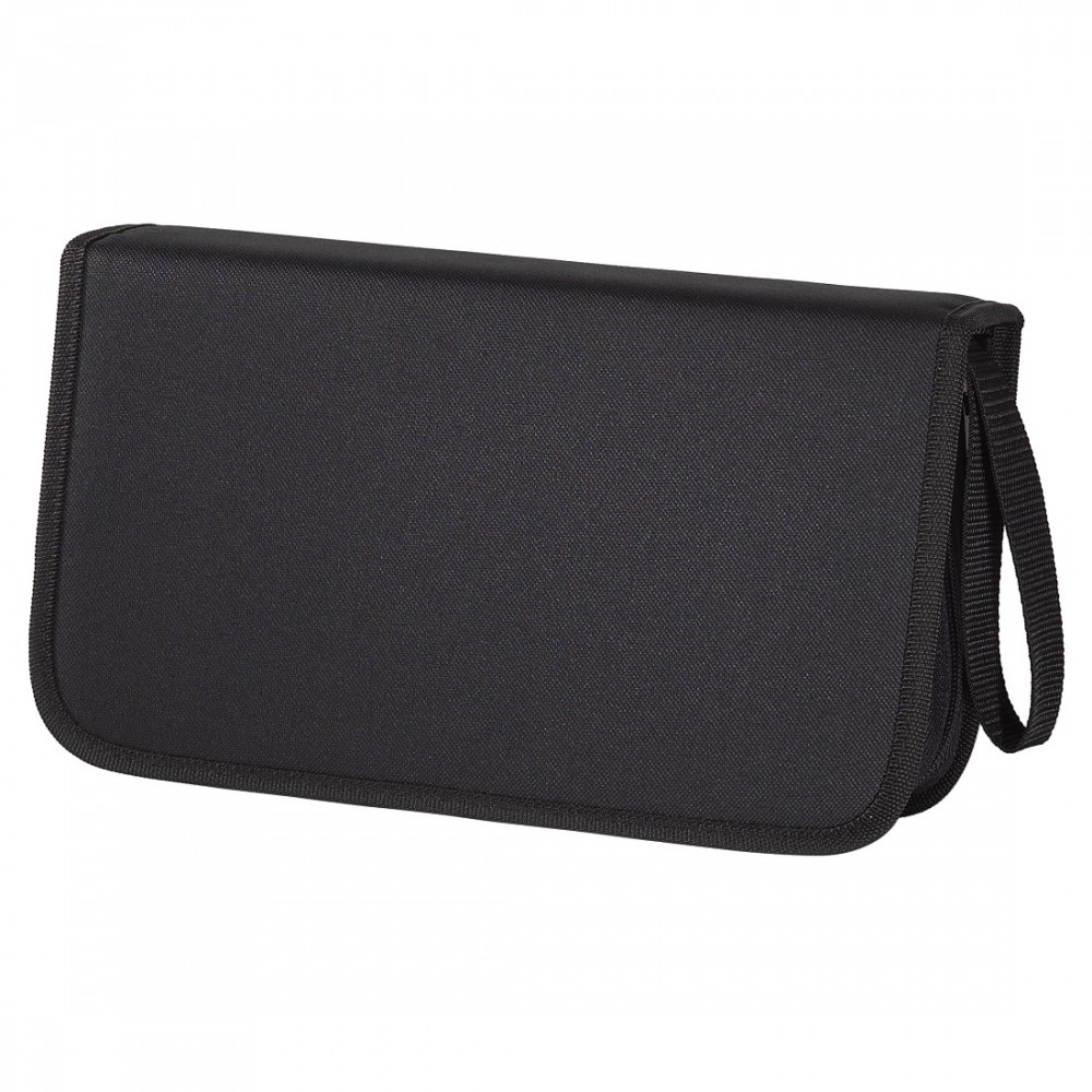 CD Wallet 104 CD Nylon Czarny