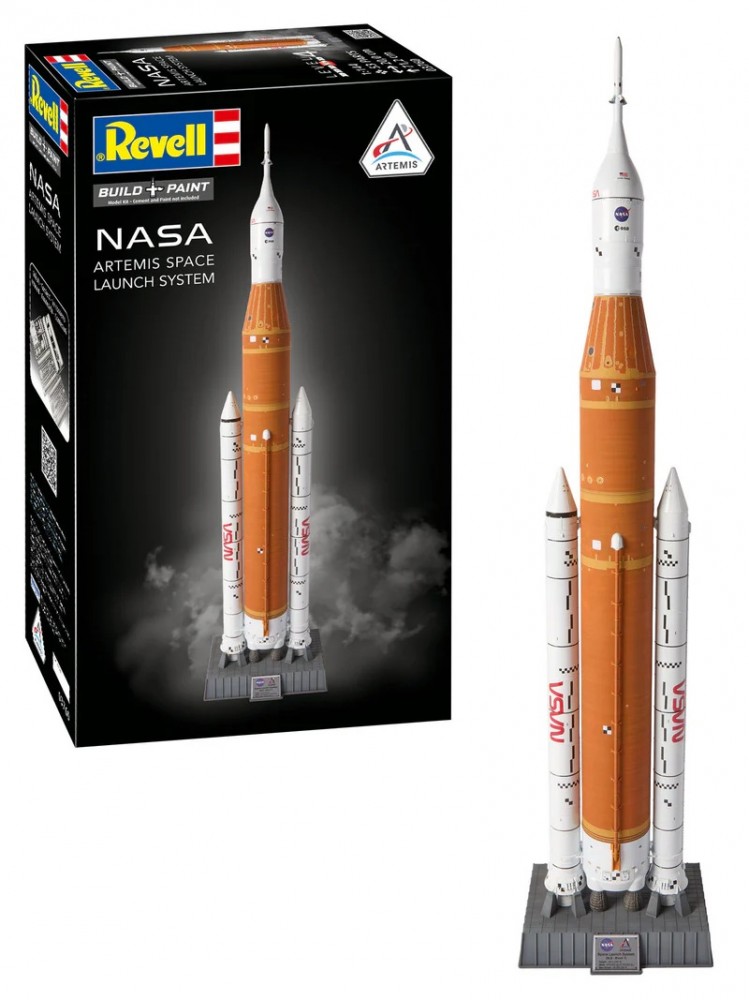 Model plastikowy Artemis Space Launch System