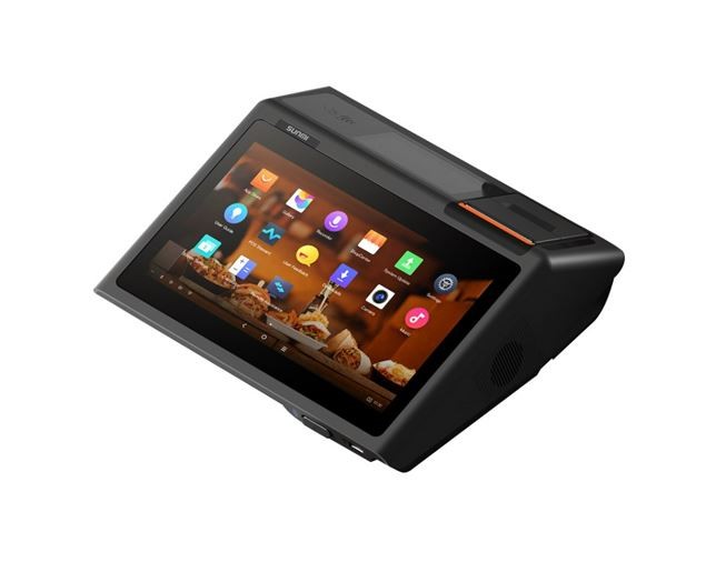 Desktop D2 Mini, Android 8.1, 10.1+4.3 cali, 2/8 GB, 58mm printer , NFC, WiFi
