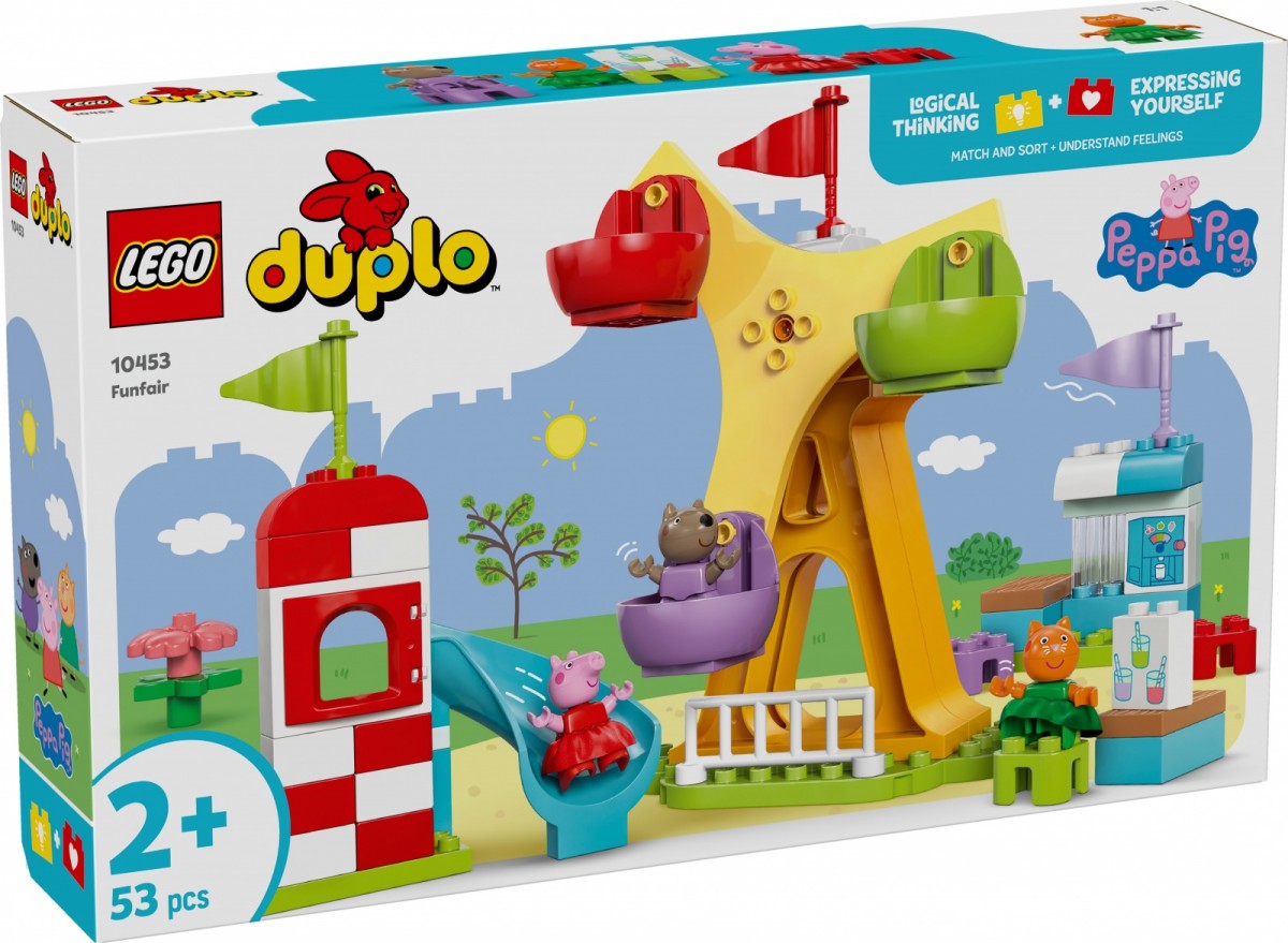 Klocki DUPLO Peppa Pig 10453 Wesołe miasteczko 