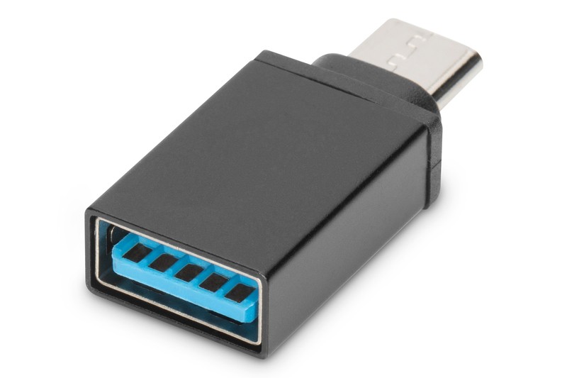 Adapter USB USB 3.1 Gen.1 SuperSpeed 5Gbps Typ USB C/USB A M/Ż Czarny