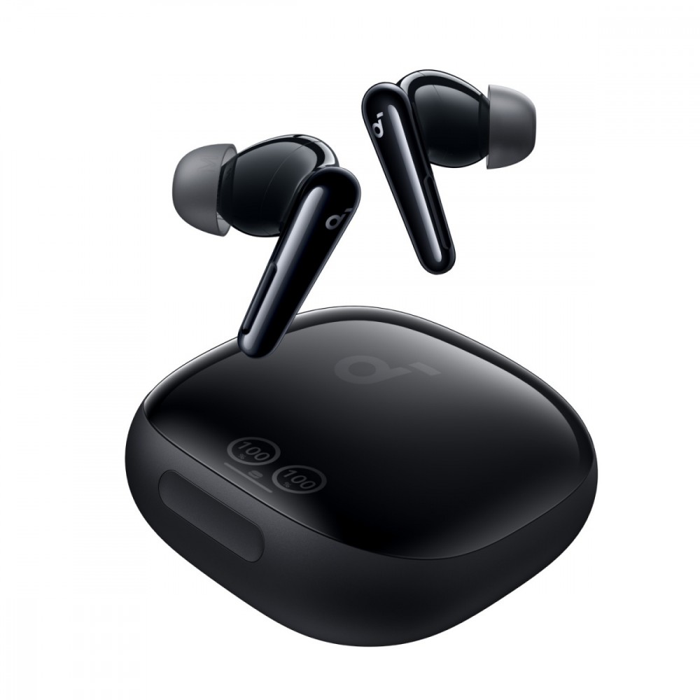 Słuchawki bezprzewodowe Soundcore Liberty 4 PRO Bluetooth błyszcząca czerń