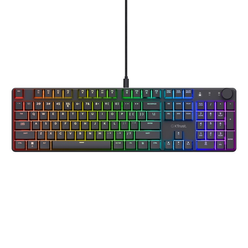 Klawiatura przewodowa GXT 866 Torix US Gaming 