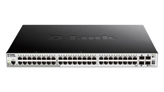 Przełącznik DGS-1510-52XMP Switch 48GE PoE+ 4SFP+ 
