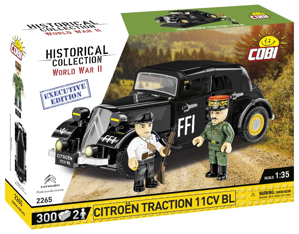 Klocki  Historical Collection Citroen Traction 11CVBL Executive Edition