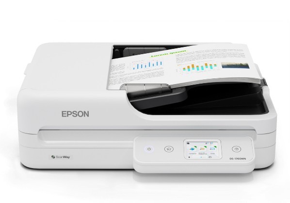 Skaner WF DS-1760WN  A4/USB/W(LAN)/30ppm/ADF60/2S-1P 