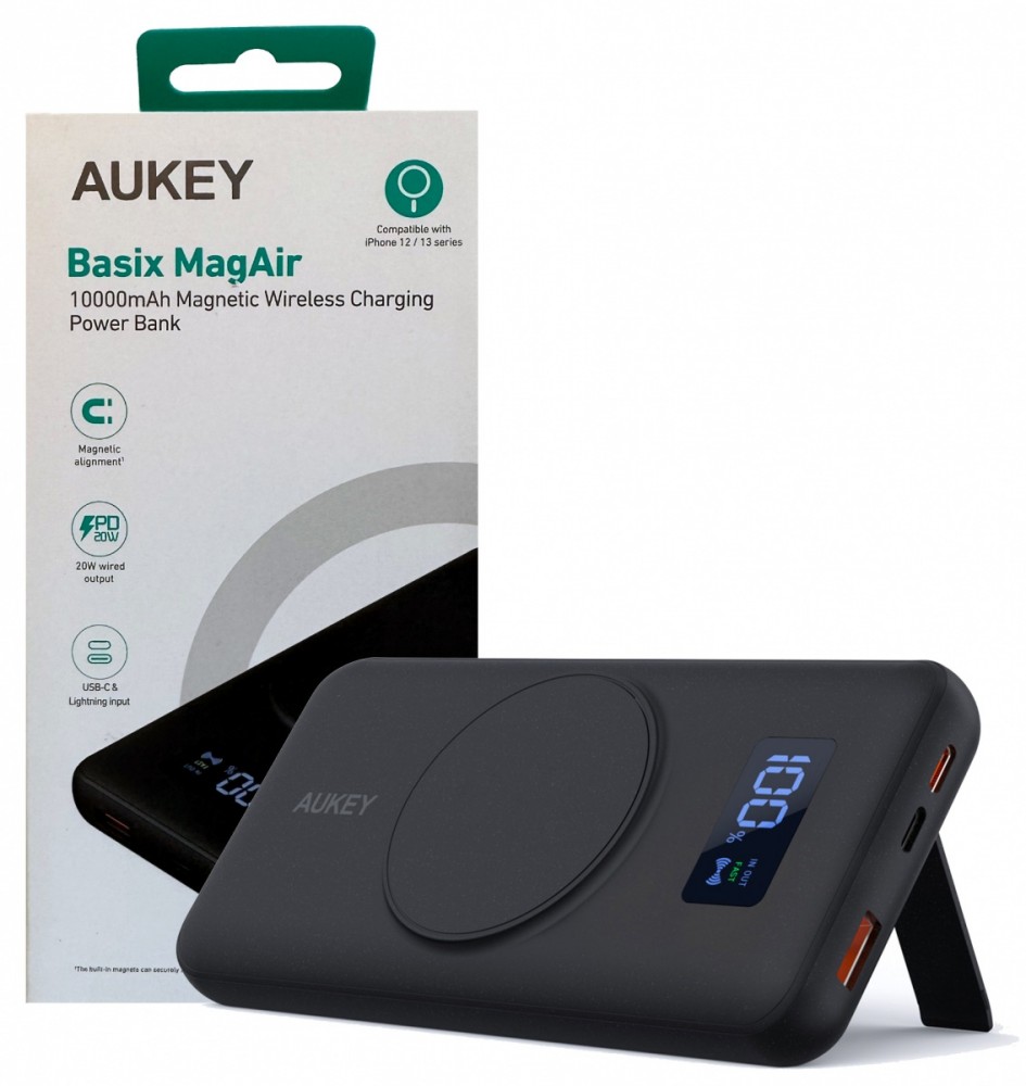 PB-WL02i Power Bank 10000mAh 22.5W MagSafe | LED PD QC HSC Qi