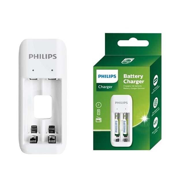 Ładowarka do akumulatorów + 2xAA 700mAh, kabel USB