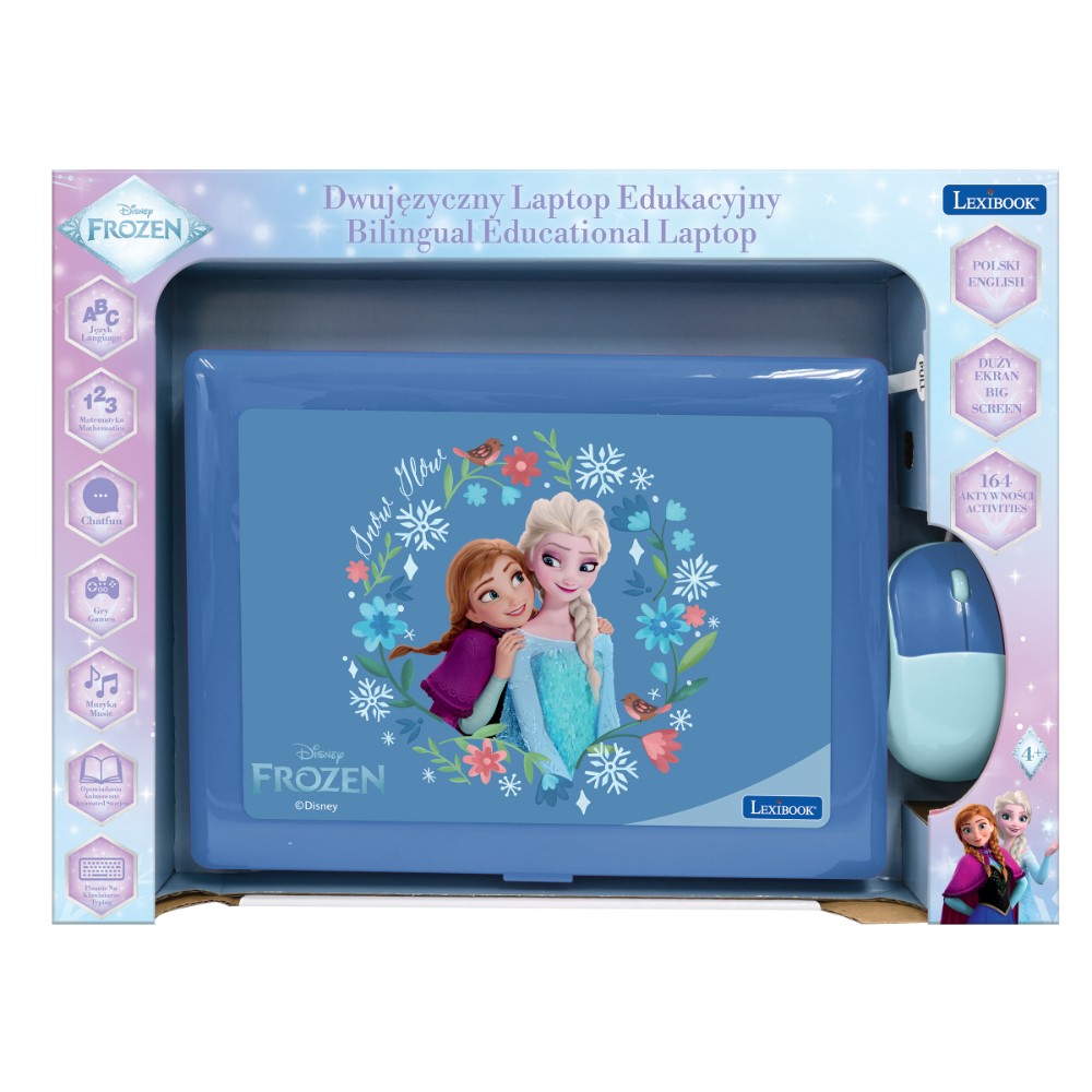Laptop edukacyjny 164 funkcje Frozen 
