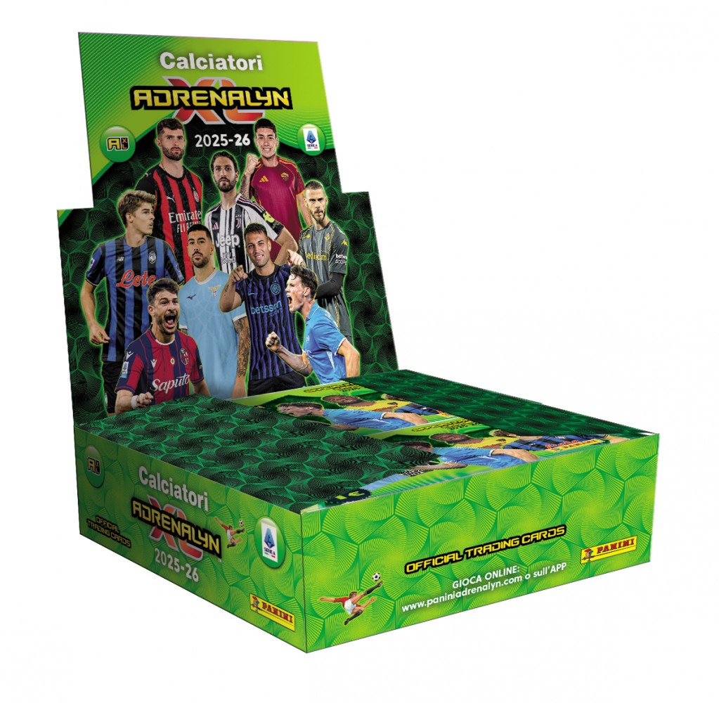 Karty Calciatori 2026 Saszetka Display 24 sztuki 