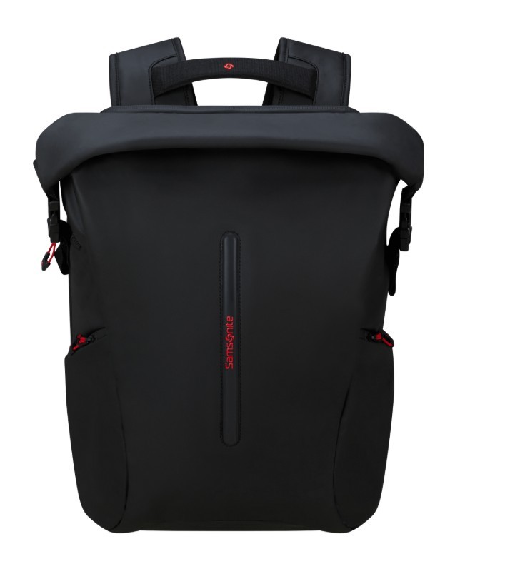 Plecak ECODIVER L rolltop 17.3 cala, czarny