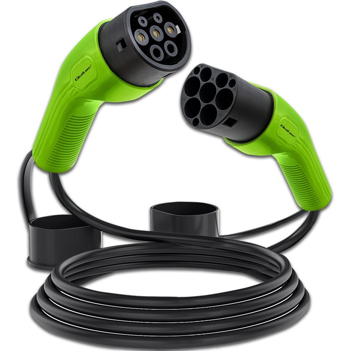 Kabel EV typ2 do ładowania samochodu | 230V | 7kW | 32A | 5m 