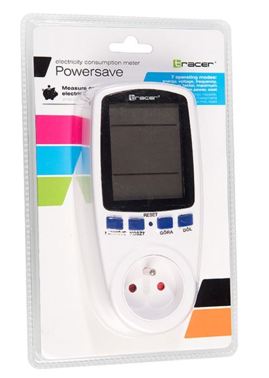 Miernik zużycia energii elektrycznej Tracer Powersave 