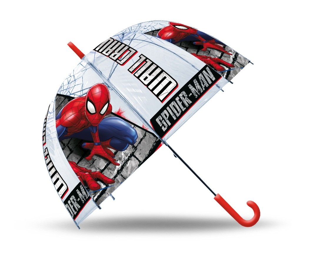 Parasolka przezroczysta automatyczna Spiderman 