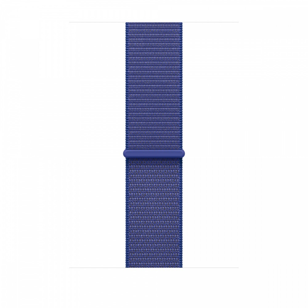 Opaska sportowa w kolorze ultramaryny do koperty 46 mm