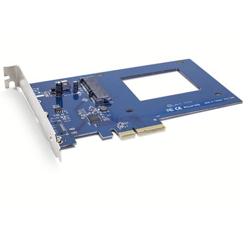 Accelsior S adapter dysków SSD 2,5" na PCIe
