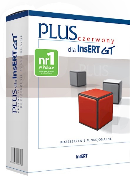 Oprogramowanie Czerwony Plus dla InsERT GT  ESD     CPLUS 