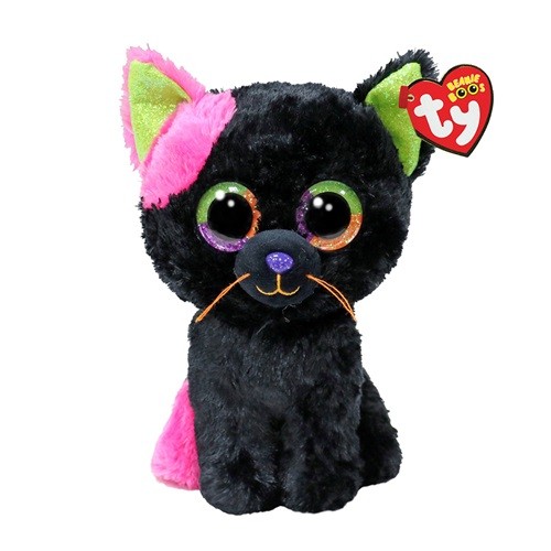 Maskotka Ty Kot czarny Licorice 15 cm 